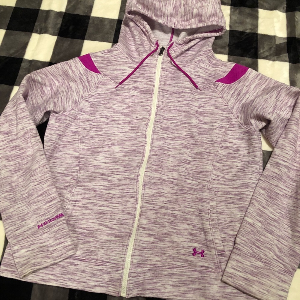 Under Armour full zip hooded sweatshirt